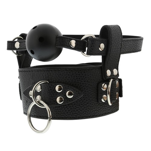 Mundknebel halsband geschirr - mundknebel,