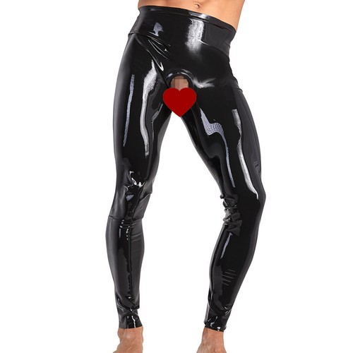Latex herren leggings - latex, xl