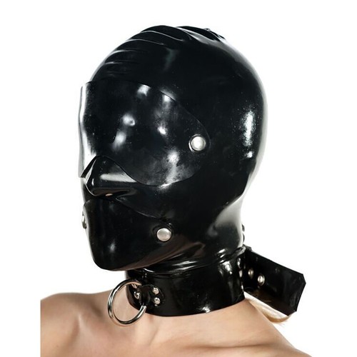 Latex haube mit abnehmbar - latex,